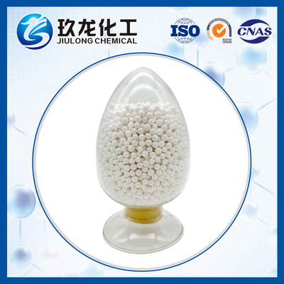 ستون روغن شکل آلومینیوم کره حامل سفید شکل کروی قدرت بالا حجم حفره بزرگ